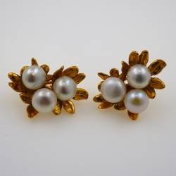 Pearl Fruit Earrings